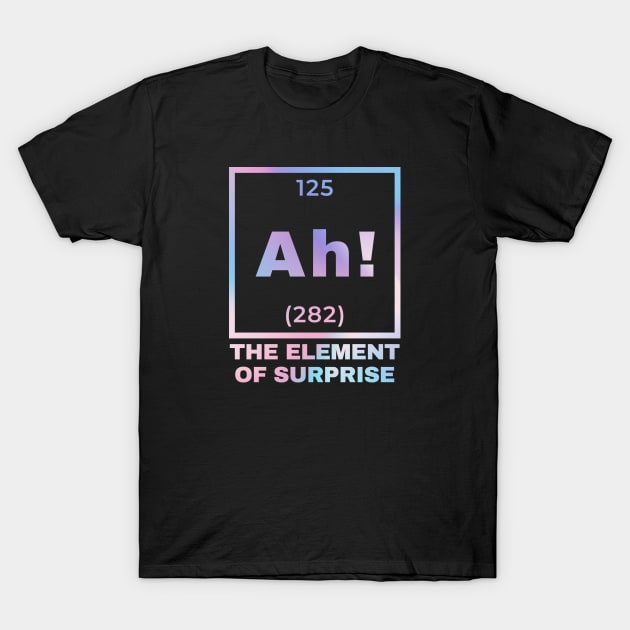 Element Of Surprise - retro gradient T-Shirt by SUMAMARU